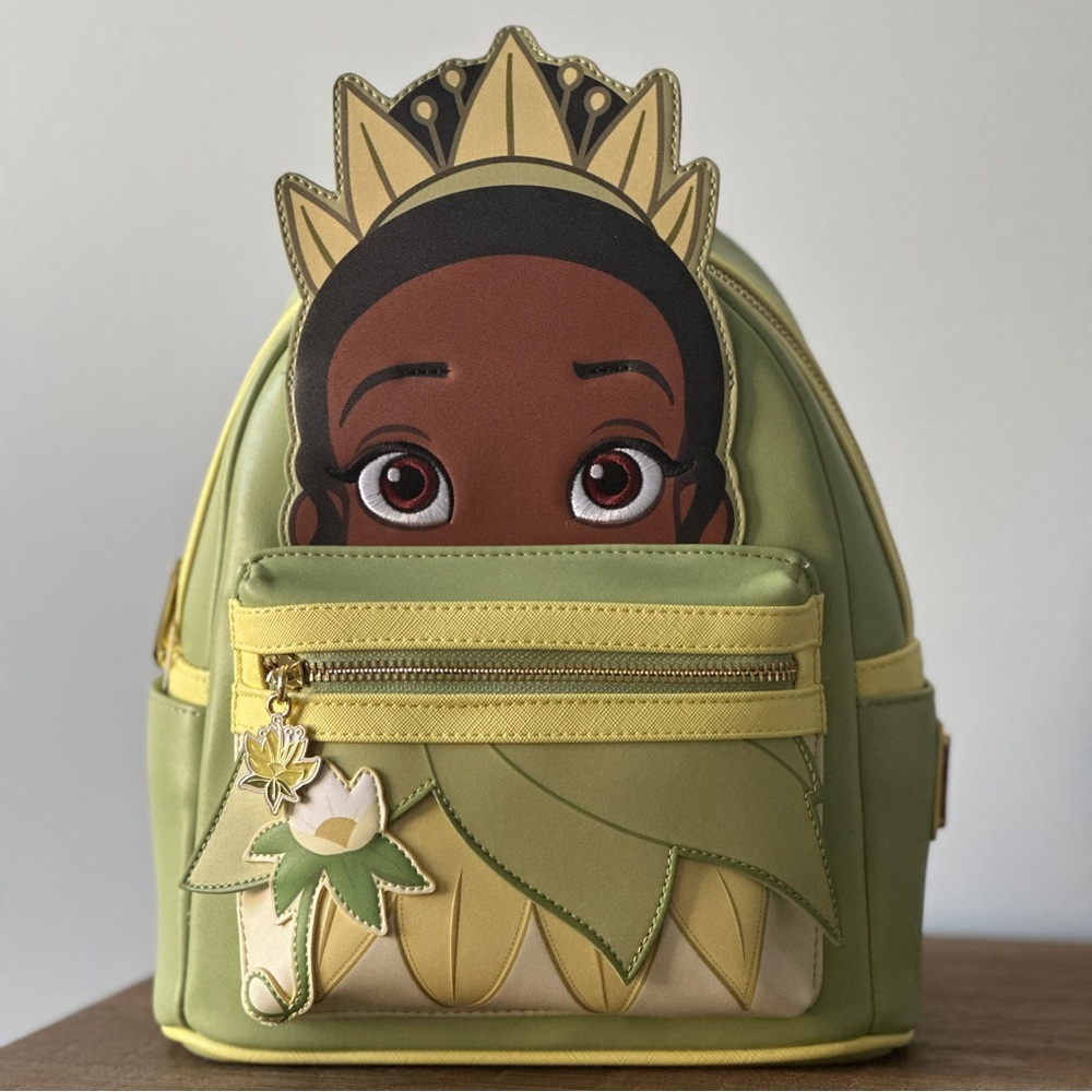 Loungefly EXCLUSIVE The Princess & the Frog Tiana Figural Backpack - NWT